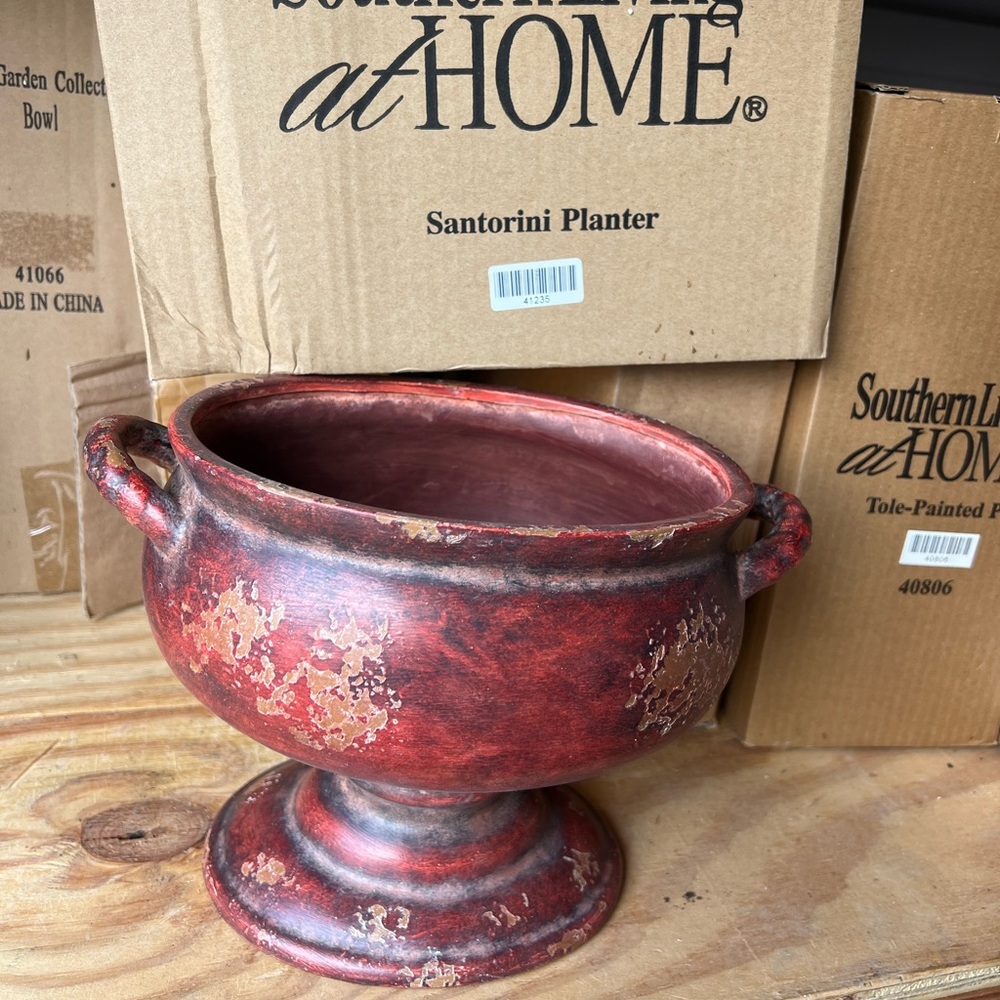 Southern Living At Home Santorini Planter